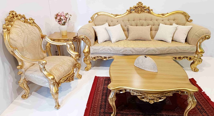 رنگ طلایی برای چوب مبل رنگ طلایی برای چوب مبل