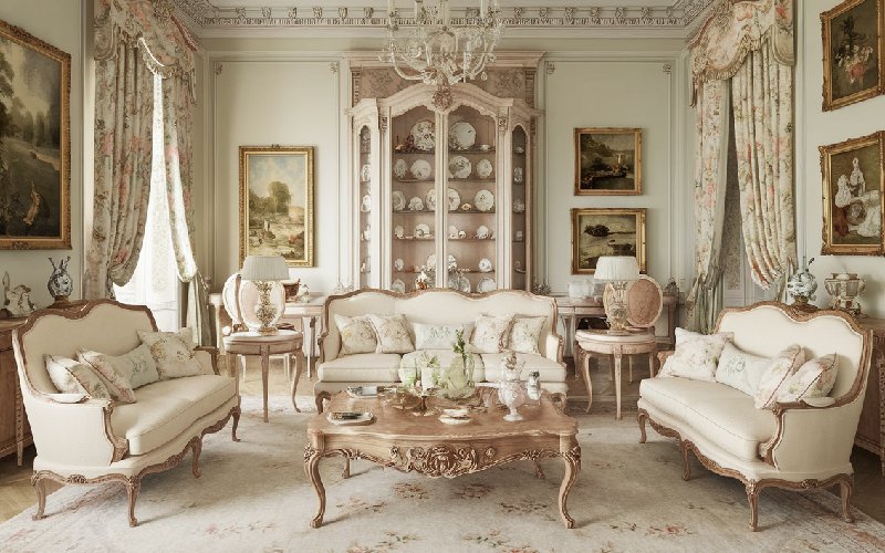 اصول چیدمان مبل کلاسیک در منزل