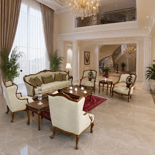 نحوه چیدمان منزل با مبل نئوکلاسیک + بهترین ایده‌ها